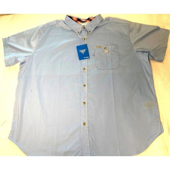 Columbia Sportswear Men's Bonefish Shirt Light Blue, 2X-Large - Men's Fishing - Picture 5 of 13